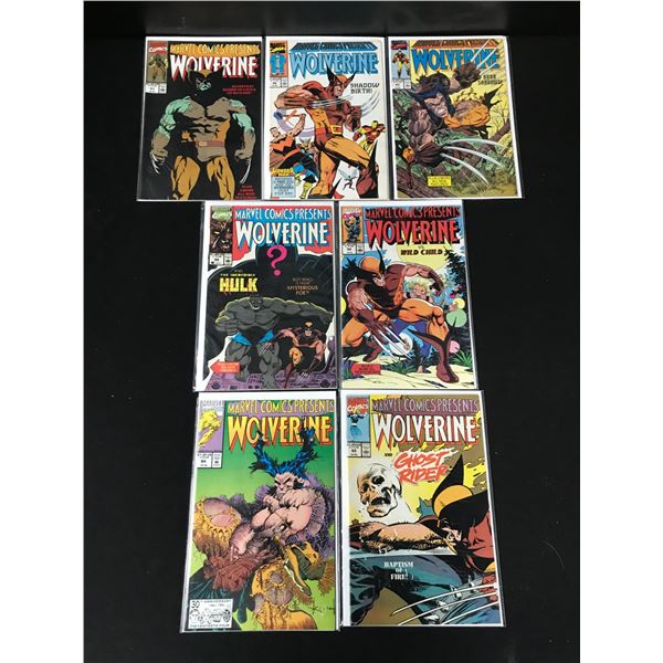 LOT OF 7 WOLVERINE COMICS (MARVEL COMICS)