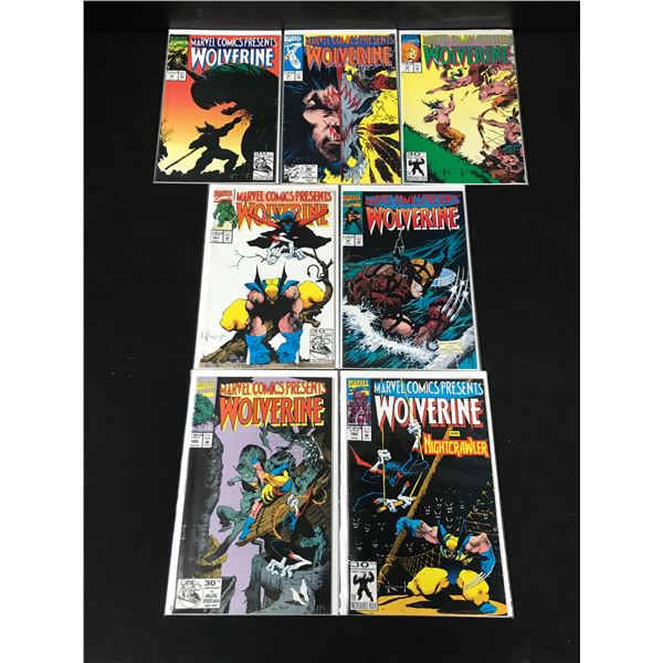 LOT OF 7 WOLVERINE COMICS (MARVEL COMICS)