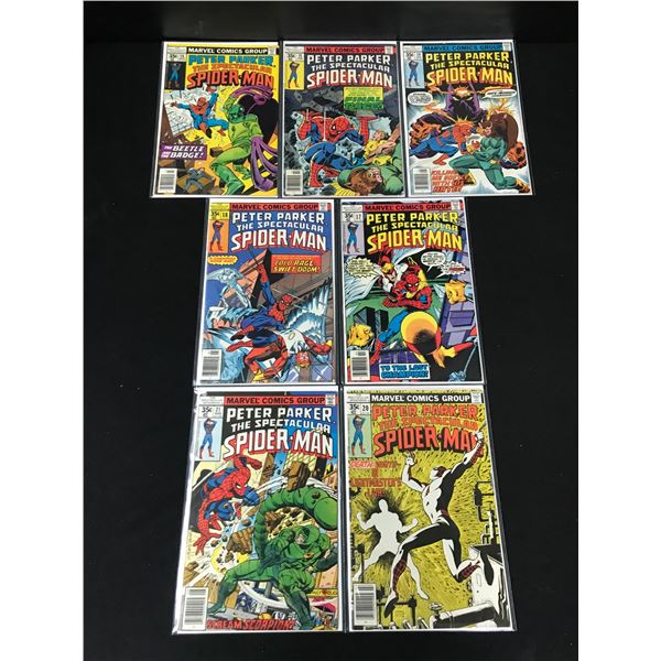 LOT OF 7 SPIDERMAN COMCIS (MARVEL COMICS)