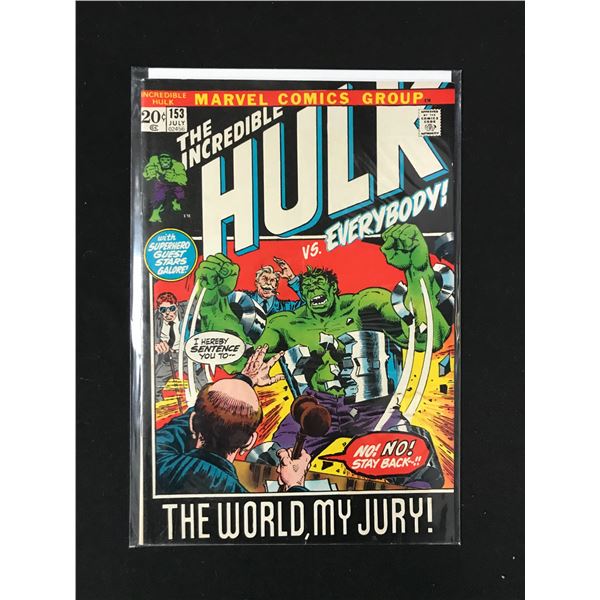 MARVEL COMICS NO.153 THE INCREDIBLE HULK