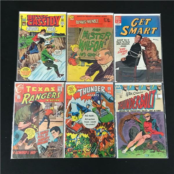 LOT OF 6 COMICS VARIOUS TITLES