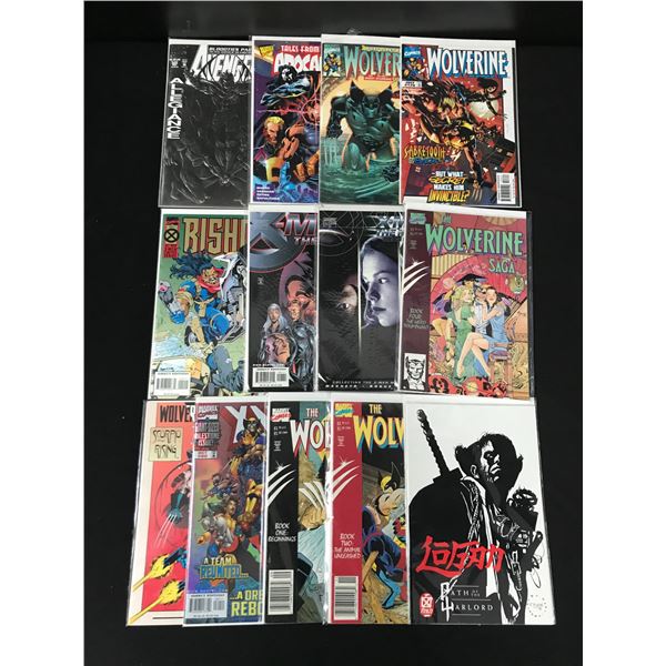 LOT OF 13 COMICS VARIOUS TITLES