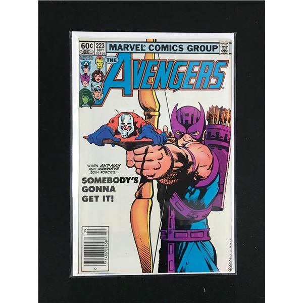 MARVEL COMICS NO.223 THE AVENGERS