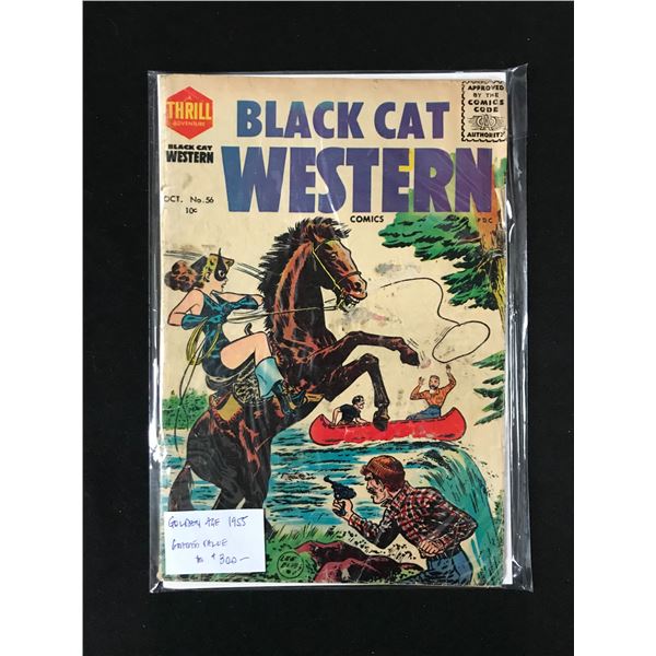 THRILL COMICS NO.56 BLACK CAT WESTERN