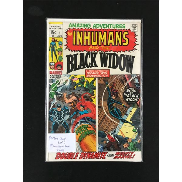 MARVEL COMICS NO.2 THE INHUMANS AND THE BLACK WIDOW