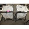 Image 1 : 2 Laundry Carts On Wheels