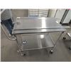Image 1 : Stainless Steel Cart On Wheels