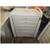 Image 1 : 5 Drawer Storage Cart On Wheels