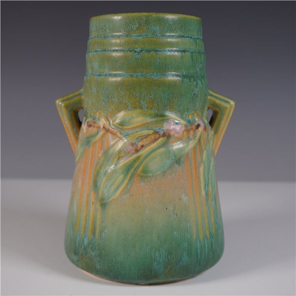 Roseville Pottery Laurel Green Vase