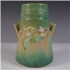 Image 1 : Roseville Pottery Laurel Green Vase