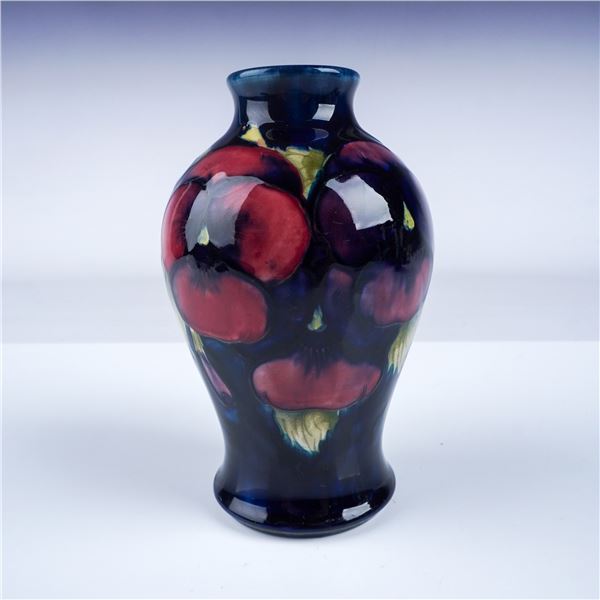 Moorcroft Pottery Pansy Vase