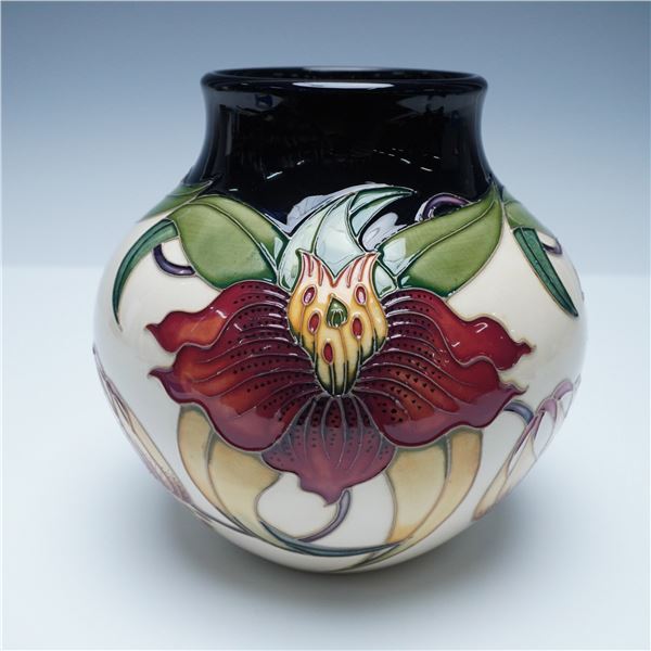 Moorcroft Pottery Vase, Anna Lily Pattern