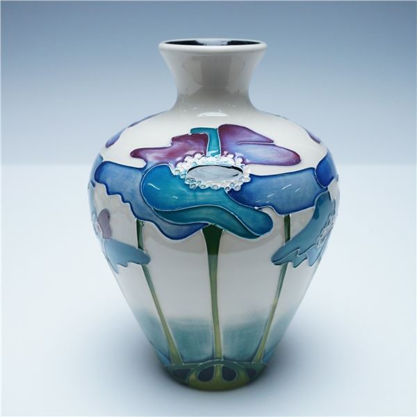 Moorcroft Pottery Vase, Blue Heaven