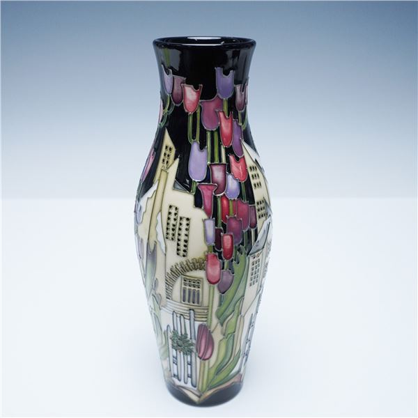 Moorcroft Pottery Town of Flowers Vase, TRIAL