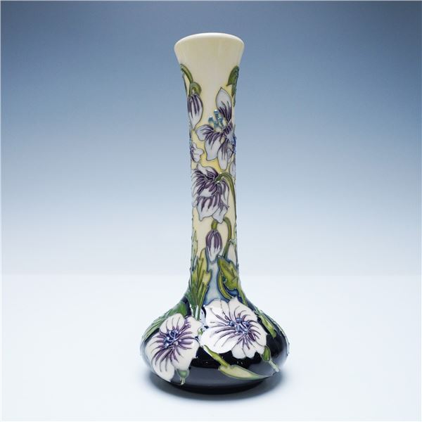 Moorcroft Pottery Trial Vase, Floral Design