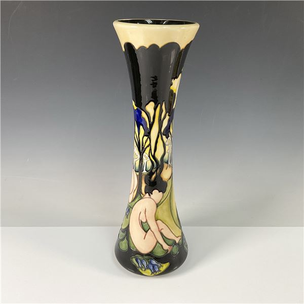 Moorcroft Pottery by Trial Vase, Moon Shadows
