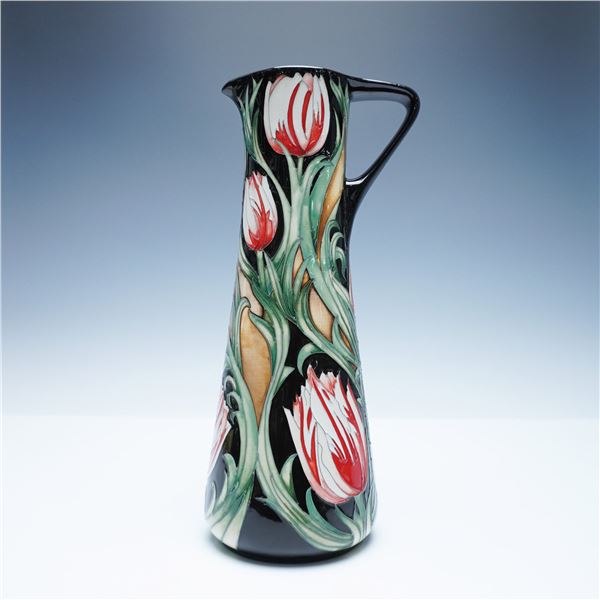 Moorcroft Pottery Race Against Time Trial Jug