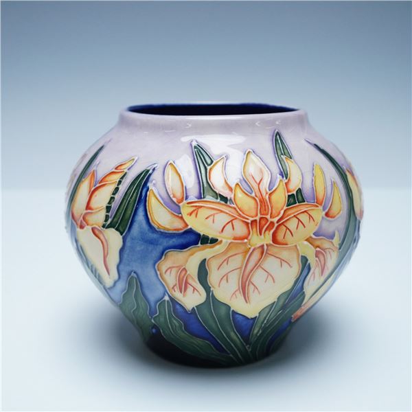 Moorcroft Pottery Vase, Windrush Pattern