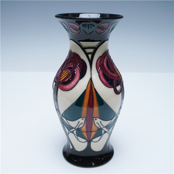 Moorcroft Vase, Melody Pattern