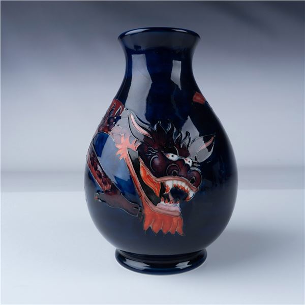 Moorcroft Pottery Dragon Vase
