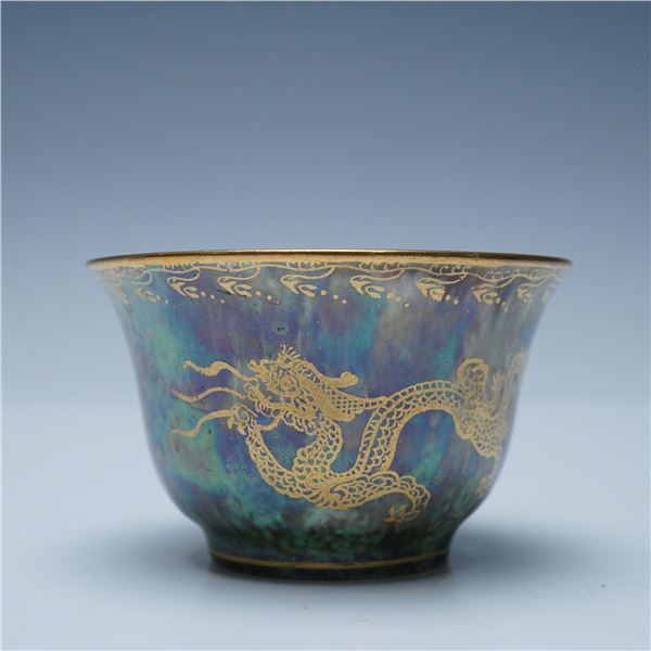 Wedgwood Fairyland Dragon Green Lustre Mini Bowl Z4831