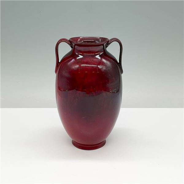 Royal Doulton Flambe Twin-Handled Vase