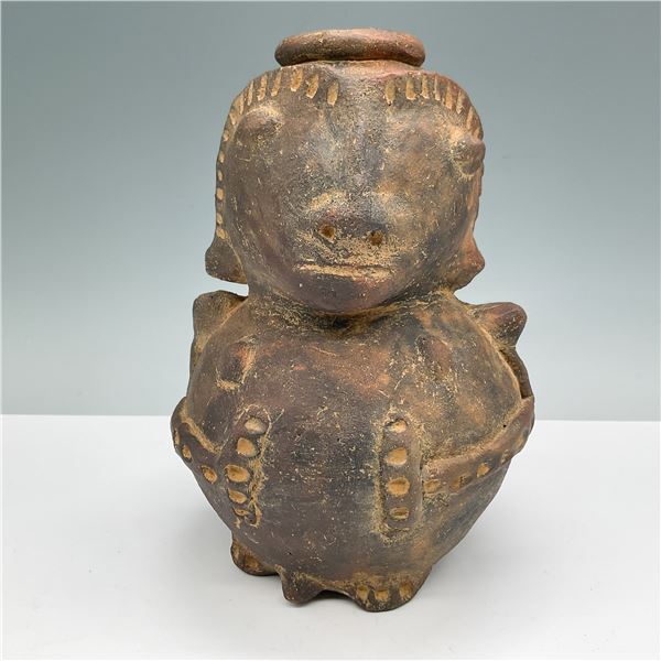Pre-Columbian Style Pottery Vessel