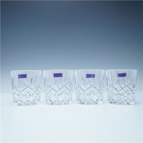 4pc Old Fashioned Glasses, Marquis by Waterford Markham