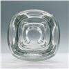 Image 4 : French Crystal Vase, Geometric Faceted Design