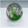 Image 3 : Art Glass Vase with Floral Design