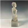 Image 3 : Attriubited to Eleon Von Rommel Glass Sculpture, Nude Torso