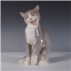 Image 1 : Bing & Grondahl Porcelain Figurine, Preening Cat