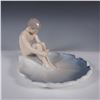 Image 1 : Bing & Grondahl Seated Boy on Shell Dish