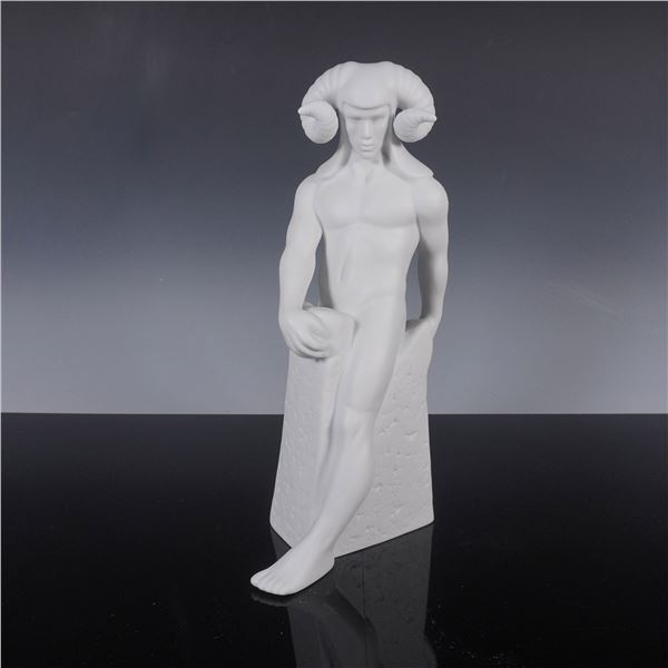 Royal Copenhagen Aries Zodiac Figurine by Pia Langelund