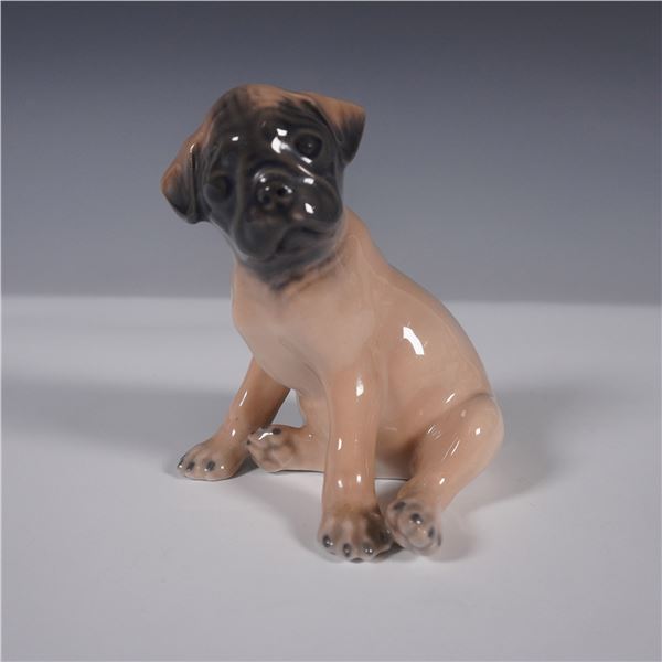 Royal Copenhagen Porcelain Figurine, Pug Puppy