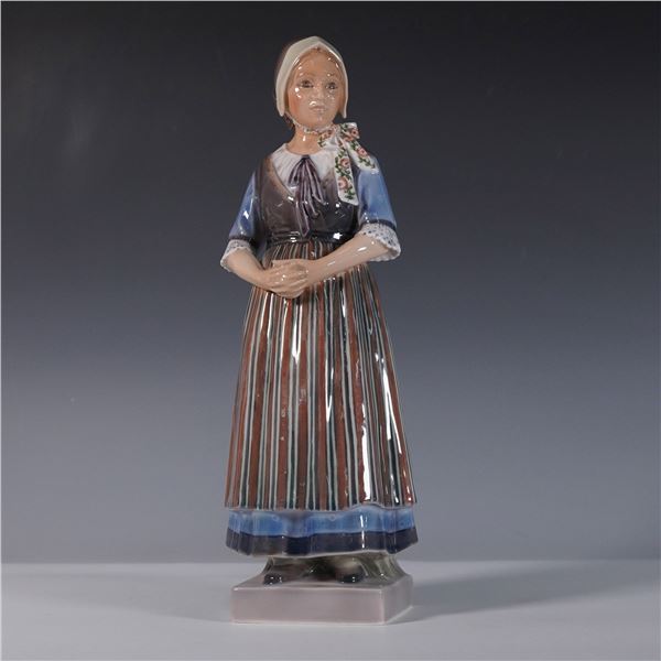 Dahl Jensen Porcelain Figurine, Hedebo Girl