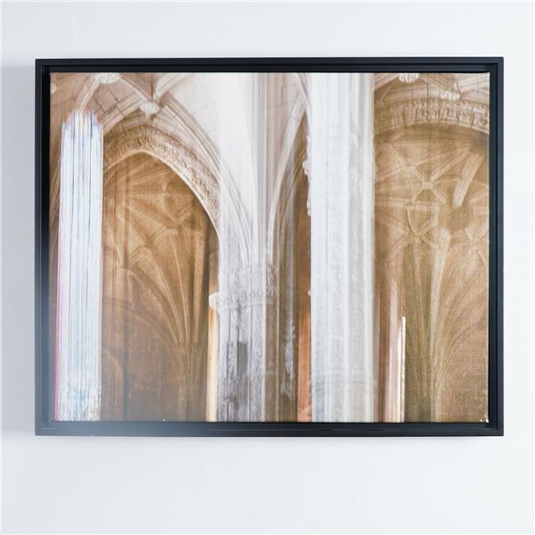 Framed Giclee on Canvas, Etude No. 1, Reves, Signed