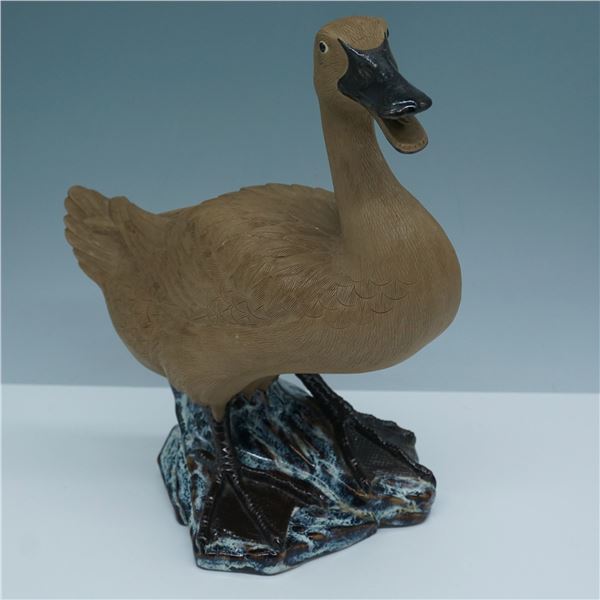 Chinese Pottery Duck Sculpture