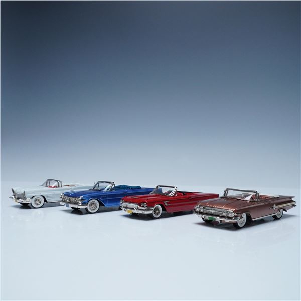 4pc Brooklin Collection 1:43 Scale Diecast Model Cars with Boxes