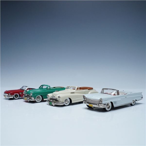 4pc Brooklin Models Die-Cast Car Lot, Classic Convertibles