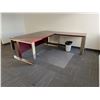 Image 2 : BUREAU DE TRAVAL EN "L"  78" X 37" X 29-1/2"