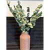 Image 1 : Rustic Eucalyptus Arrangement in Textured 3D Printed Vase