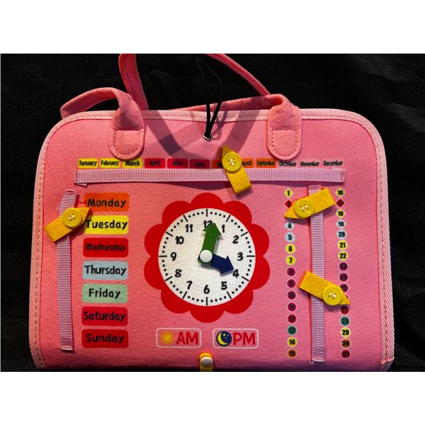 8-in-1 Toddler Felt Busy Board Book – Educational Learning Toy & Activity