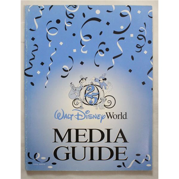A 1996 Walt Disney World 25th Anniversary Media Guide.