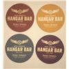 Image 1 : A Set of 4 Coaster's from Jock Lindsay's Hanger Bar.