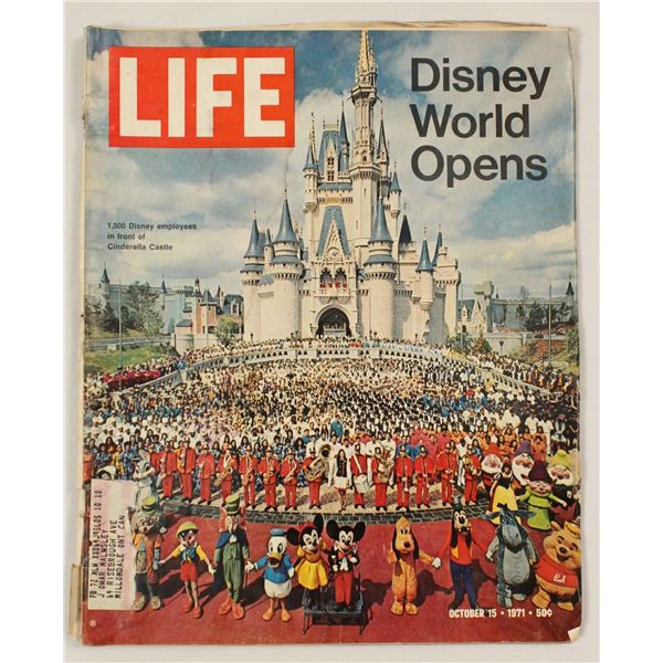 A 1971 "Disney World Opens" LIFE Magazine.