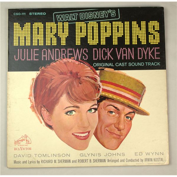 A "Mary Poppins" Soundtrack Record.