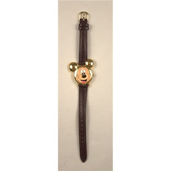 A Figural Mickey Head Watch.