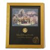 Image 1 : A Walt Disney World Cast Framed Print and Coin.