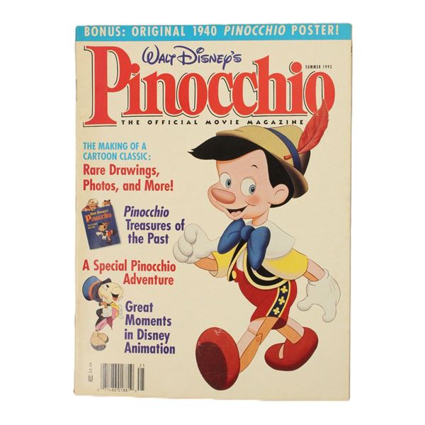 A Pinocchio Movie Magazine.
